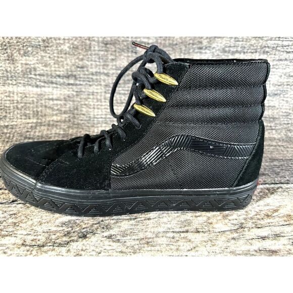 Vans x Marvel Black Panther Limited Edition SK8-HI High Top Sneaker Men's 8 - Picture 8 of 10